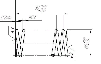 Пружина ГП1У-428 пружины сжатия гп1у-428 в интернет-магазине НМК
